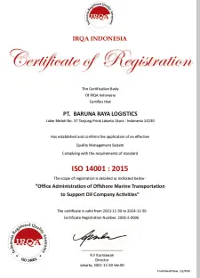 BRL IRQA 14001  2015