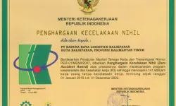 Awards Penghargaan Kecelakaan Nihil Tingkat Nasional 2 brl kecelakaan nihil 2022